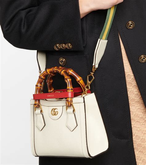 gucci diana small shoulder|Gucci Diana small tote bag in pale blue leather .